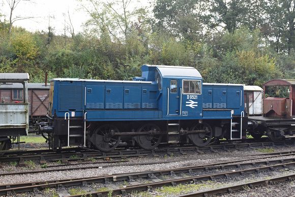 D9521 at Norchard on Saturday 19 October 2019