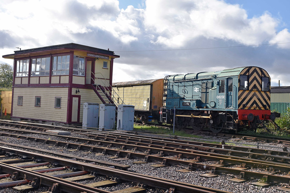 08238 at Lydney Jcn on Saturday 19 October 2019