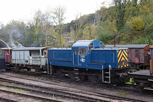 D9521 at Norchard on Saturday 19 October 2019