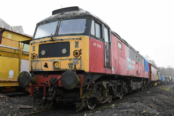 47624 at Cheddleton on Saturday 23 February 2019