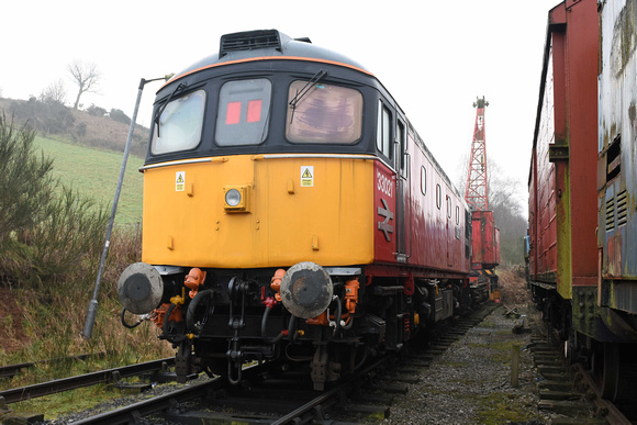 33021 at Cheddleton on Saturday 23 February 2019