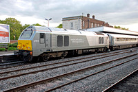 67010 on rear 1J84 1833 Marylebone - Wrexham at Leamington on Monday 17 May 2010