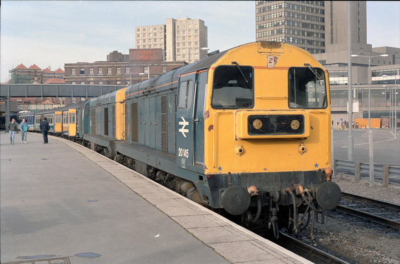 20145/20176 1Z70 0835 Leicester - Skegness Relief at Leicester on Monday 16 April 1990