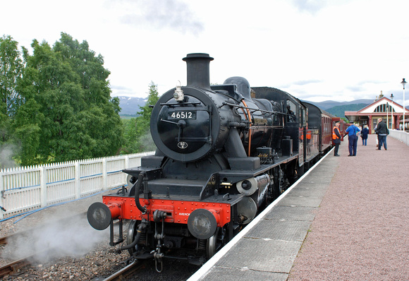 46512 1030 Aviemore - Broomhill at Aviemore on Wednesday 26 June 2013