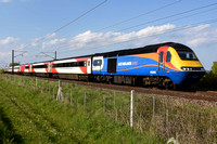 43061 leading 1A41 1645 Leeds - Kings Cross on Sunday 12 May 2019