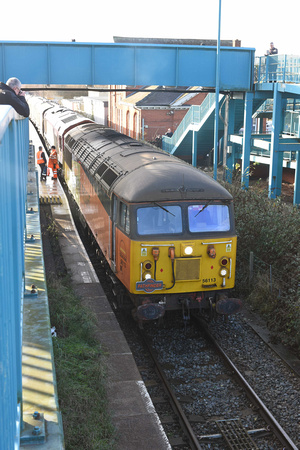 56113 (66171) 1Z25 0452 Trowbridge - Roxby Gullet Charter at Barnetby on Saturday 14 December 2019