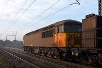 56105 on rear 3S32 2237 Gloucester - Cheltenham at Vigo, Lickey on Saturday 7 November 2020