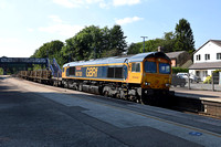 66750 6Z01 1018 Scunthorpe - Eastleigh at Hatton on Monday 23 August 2021