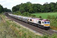 66721 6V84 0738 Clitheroe - Avonmouth at Croome Perry, Besford on Monday 23 August 2021