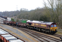 66020 6M50 0736 Westbury - Didcot at Hinksey on Thursday 21 March 2013