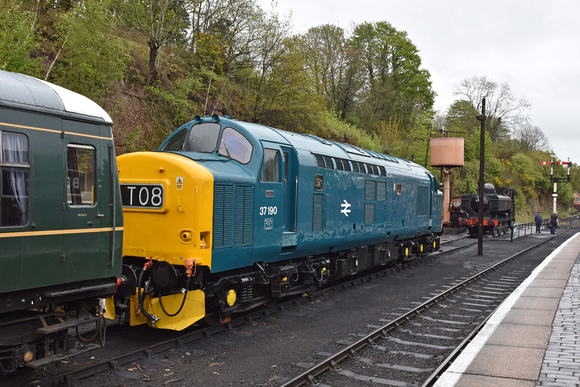 37190 at Bewdley on Saturday 8 May 2021