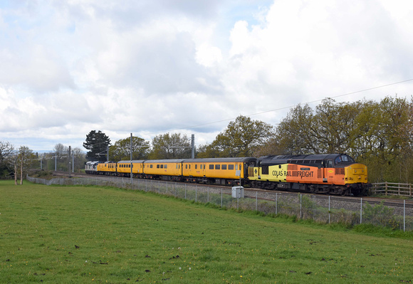 37254 tnt 37240 3Z59 0642 Cardiff - Derby at Pikes Pool, Lickey on Thursday 6 May 2021