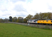 37240 on rear 3Z59 0642 Cardiff - Derby at Pikes Pool, Lickey on Thursday 6 May 2021
