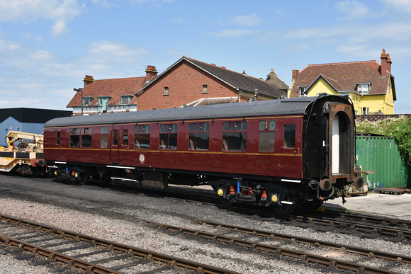 35257 at Minehead on Monday 5 August 2019