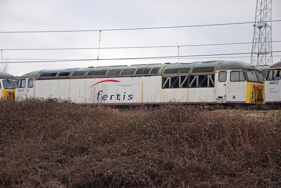 56032 at Crewe Diesel on Saturday 29 January 2011