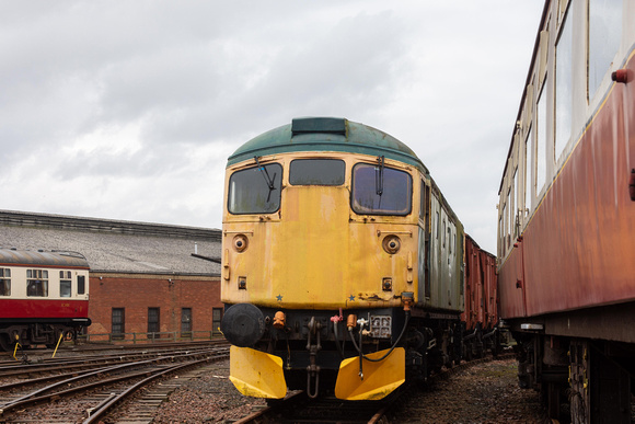 26024 at Bo'ness on Friday 8 March 2024