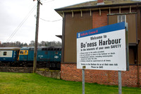 27001 leading 1Z36 1015 Bo'ness - Edinburgh Charter at Bo'ness on Friday 8 March 2024