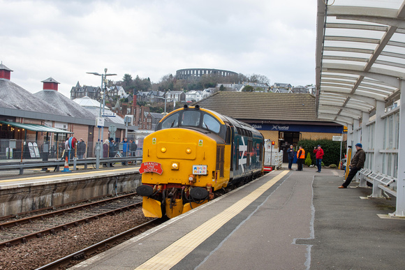 37403 at Oban on Saturday 9 March 2024