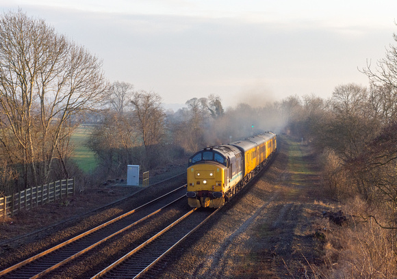 37425 tnt 37402 1Q42 1130 Derby - Derby at Duffield on Sunday 12 January 2025