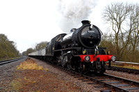 62005 at Swithland on Monday 13 January 2020