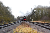 62005 at Swithland on Monday 13 January 2020