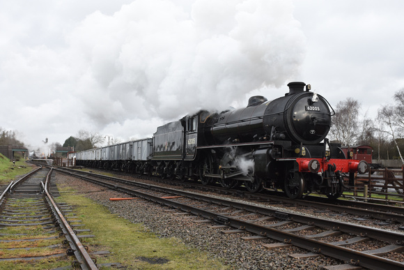 62005 at Quorn on Monday 13 January 2020