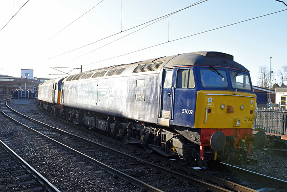 57002/57003 at York on Saturday 18 January 2020