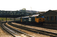 50005 1E56 1015 Paignton - Newcastle at Bristol Temple Meads on Saturday 14 June 1986