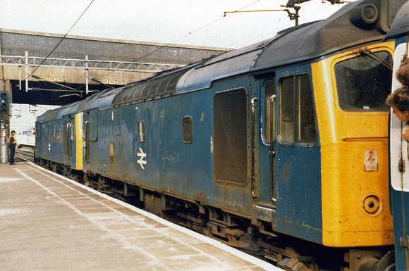 25313/25249 1Z30 0830 Euston - Southport Charter at Coventry on Sunday 28 September 1986