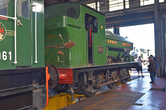 813 at Bridgnorth on Saturday 8 April 2017