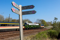 08870/D213 5Z76 1336 Yarmouth - Yarmouth at Yarmouth Carriage Sidings on Saturday 16 April 2022