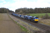 66428 4V44 1219 Daventry - Wentloog at Croome Perry, Besford on Saturday 13 March 2021