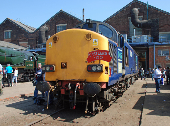 37608 at Eastleigh Works on Sunday 24 May 2009