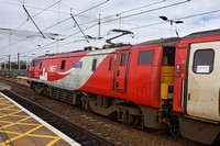 91114 1E14 1200 Edinburgh - Kings Cross at Newark Northgate on Saturday 21 March 2020