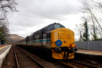 37409 tnt D6851 1Z37 0852 Fort William - Mallaig Charter at Arisaig on Monday 8 April  2024