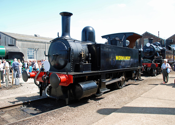 96 at Eastleigh Works on Sunday 24 May 2009