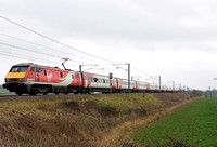 91113 1S15 1130 Kings Cross - Edinburgh at Frinkley Lane, Marston on Saturday 11 March 2017