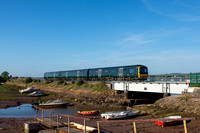 166218 2T28 1723 Exmouth - Paignton at Cockwood Harbour on Thursday 5 May 2022