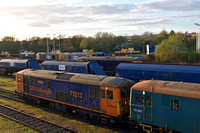 73213 stabled at Tonbridge on Saturday 1 April 2017