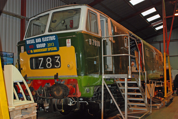 D7018 at Williton on Friday 4 October 2013