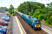 D1015 tnt 57306 1Z52 1257 Birmingham International - Swindon Charter on Sunday 21 July 2024