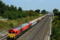 59205 7C77 1239 Acton - Merehead at Ruscombe on Wednesday 17 August 2016