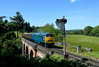 D1062 1520 Bridgnorth - Kidderminster at Oldbury Viaduct on Saturday 17 June 2017