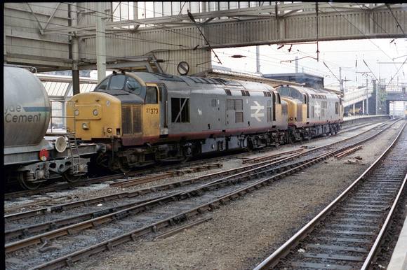 37379/37373 at Carlisle on Thursday 21 July 1988