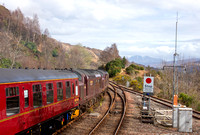 37676/37685 2Y62 1410 Mallaig - Fort William Charter at Glenfinnan on Monday 8 April 2024