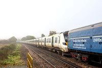 700106 7Q70 0702 Eastleigh - Three Bridges at Egham on Friday 18 October 2024