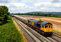 66757 6V84 0746 Clitheroe - Avonmouth at Ashchurch on Wednesday 17 July 2024