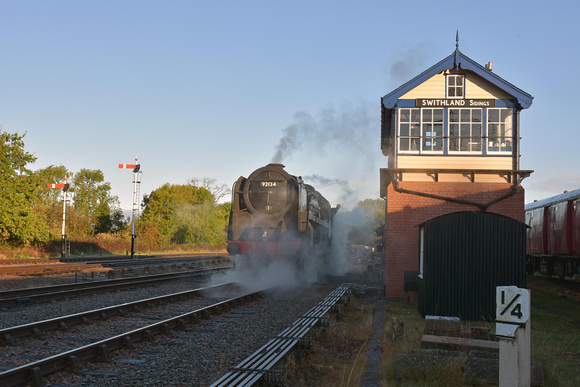 92134 at Swithland on Tuesday 5 October 2021