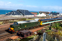 D6851 tnt 37409 1Z38 1134 Mallaig - Fort William Charter at Mallaig on Monday 8 April 2024