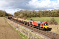 66192 6V93 1039 Corby - Margam at Croome Perry, Besford on Saturday 13 March 2021